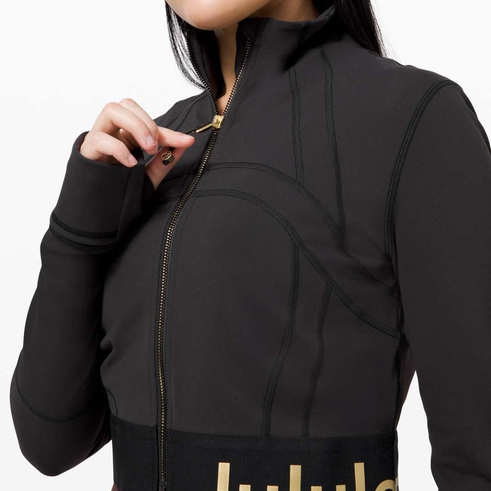 Lululemon Define Jacket Cropped *Gold - Picture 5 of 6